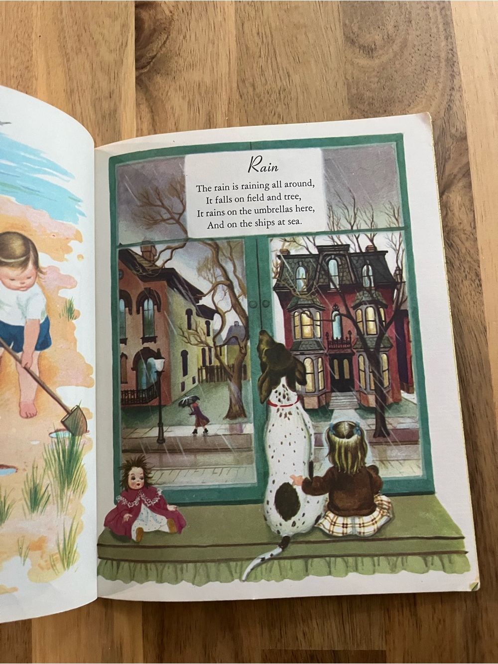 Vintage 1974 Little Golden Books A Child's Garden of Verses - Picture 4 of 5